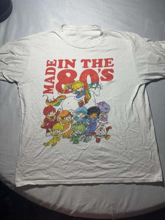 Rainbow Brite Tops - Rainbow Brite 'Made In The 80s' Friends Group Graphic T-Shirt